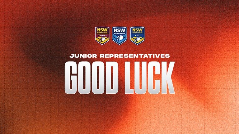 Good luck Wests Tigers City Country reps