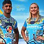 Titans launch first NRLW and NRL Indigenous jersey