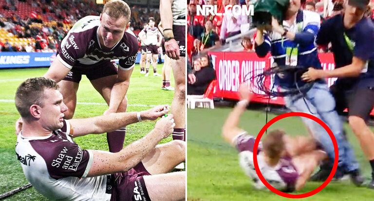 Tom Trbojevic detail with NRL cameraman comes to light amid devastating injury blow