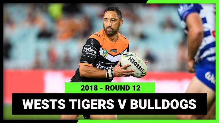 NRL 2018 | Wests Tigers v Canterbury-Bankstown Bulldogs | Full Match Replay | Round 12