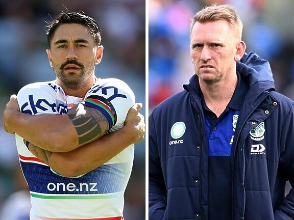 Shaun Johnson and Andrew Webster. Photos: Getty Images