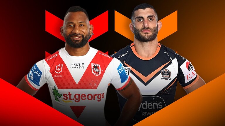 2024 NRL Dragons vs Wests Tigers: Round 14 Preview