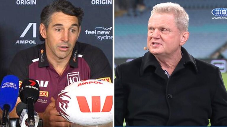 Billy Slater outsmarts Paul Vautin in State of Origin