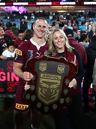 Daly Cherry-Evans passes on Origin excitement to daughters