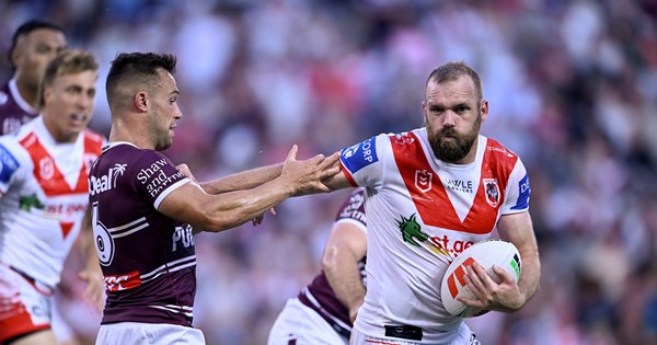 NRL Round 14 Match Preview: Dragons back in 'Gong for Friday night showdown