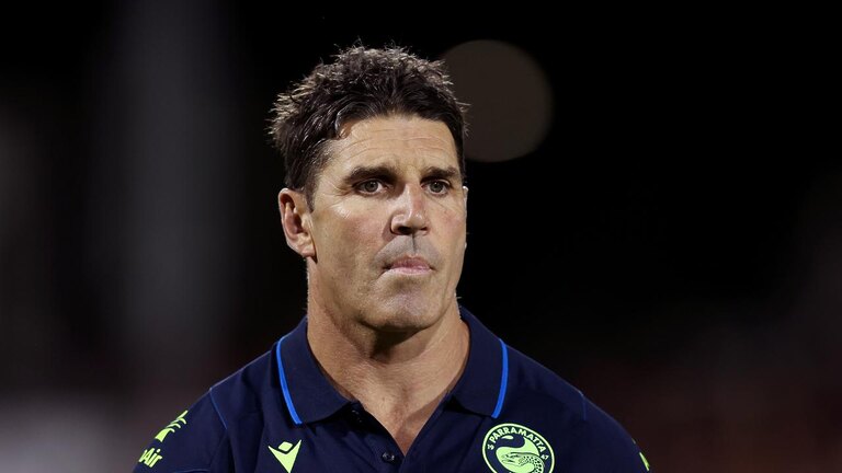 Eels grilled after ‘naive’ Trent Barrett firms to become club’s next coach