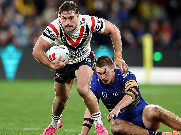 Connor Watson made a successful return from injury to seal his spot in the Origin side. Picture: Brendon Thorne/Getty Images