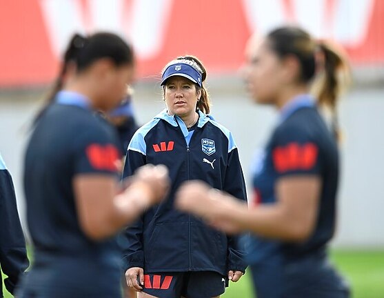NSW Under 19s coach Kate Mullaly ahead of 2024 Origin match: NRL Photos