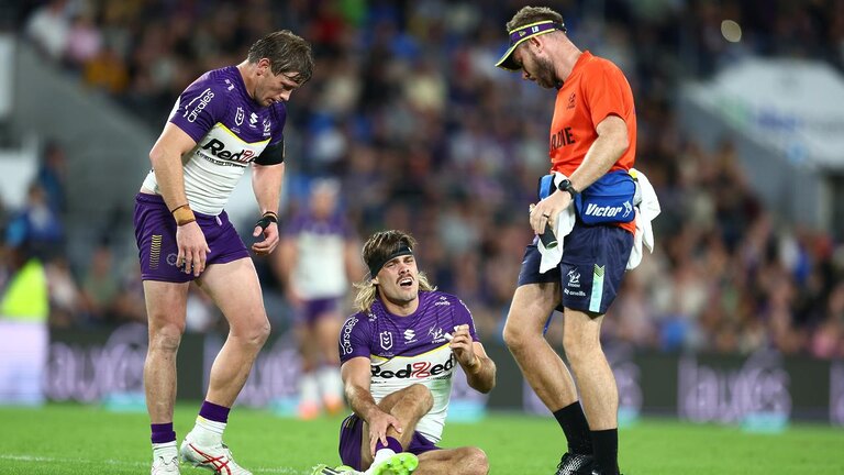 Ryan Papenhuyzen returns for the Storm from a leg injury that has kept him out since round nine. Picture: Chris Hyde/Getty Images