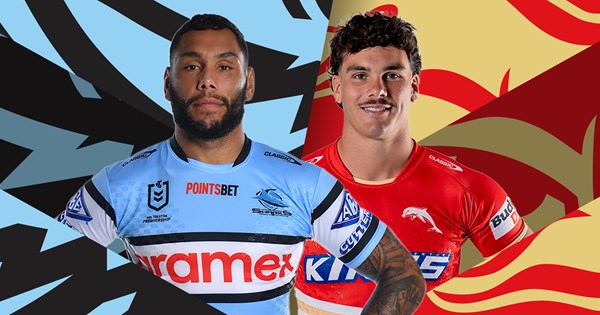 Sharks set to clash with Dolphins in NRL showdown