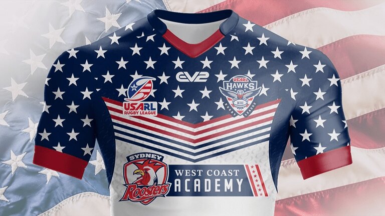 Birds of a Feather: The USA National Elite Youth representative team will be sponsored by the Sydney Roosters' West Coast Academy.