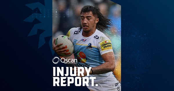 Injury report: Fifita back fit but pain for Haas
