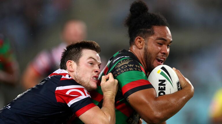 Siosifa Talakai thought his career was over after he was let go by Souths. Picture: Gregg Porteous