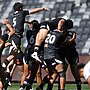 Wests Magpies try celebration in this year's Harold Matthews Grand Final