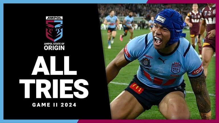 2024 State of Origin II | Every Try Highlighted