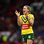 Jillaroos star Ali Brigginshaw wants the ‘Matildas moment’ for women’s rugby league in Las Vegas 2025. Picture: Getty Images