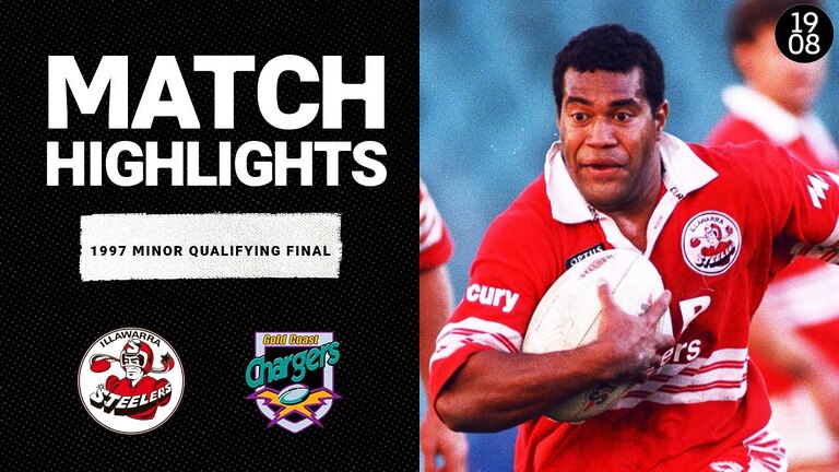 Classic 1997 Illawarra Steelers vs Gold Coast Chargers Highlights