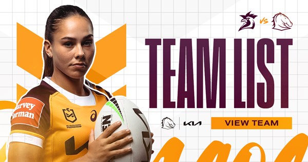 Broncos NRLW Team List: Round 2 v Roosters