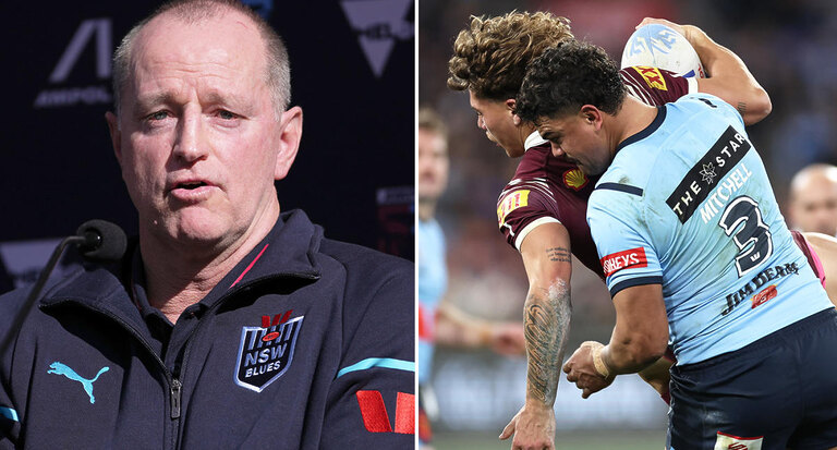 Michael Maguire doubles down on Maroons Origin remarks after Gorden Tallis swipe at Blues