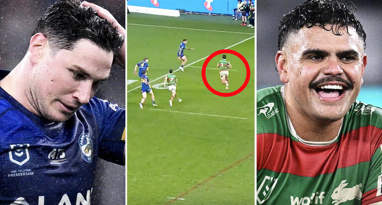 Latrell Mitchell continues barnstorming form in NRL as Mitchell Moses crashes back to earth
