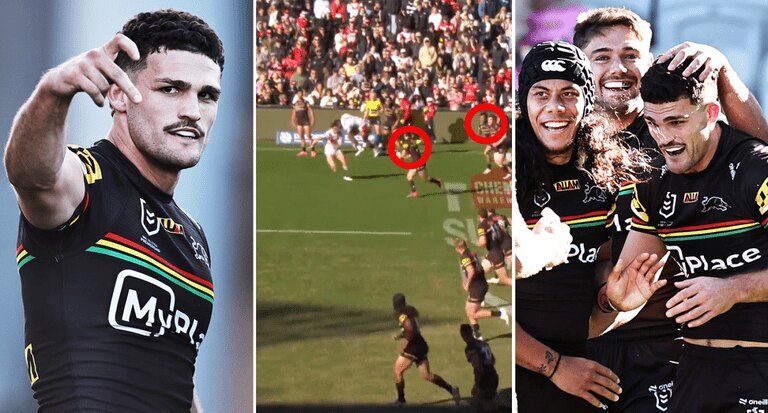 Nathan Cleary sends brutal message to Melbourne Storm as fans erupt over epic NRL display