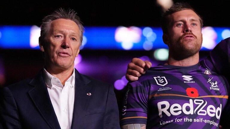 Craig Bellamy and Cameron Munster. Photo by Daniel Pockett/Getty Images