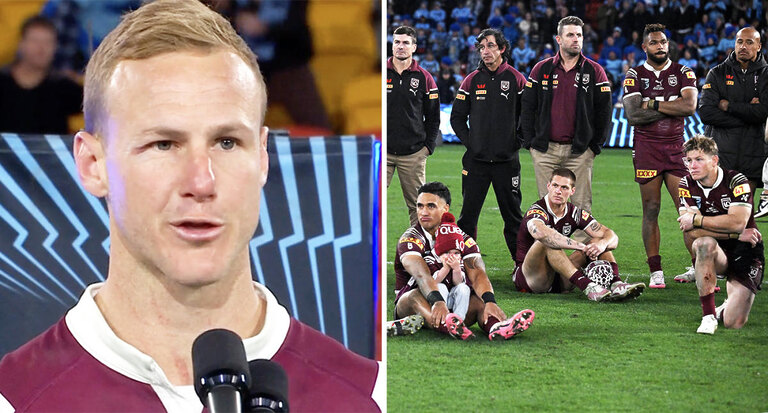 Queensland accused of 'cowardly' act as Daly Cherry-Evans caught in 'poor' scenes after Origin loss