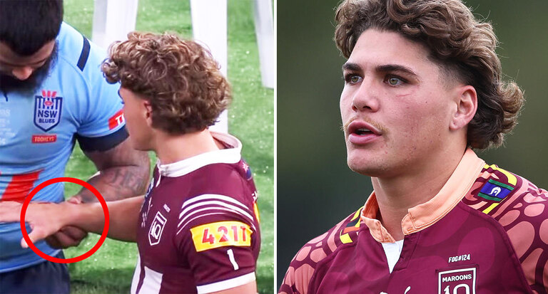 Detail in Reece Walsh photo emerges after backlash against Kevin Walters over Broncos move