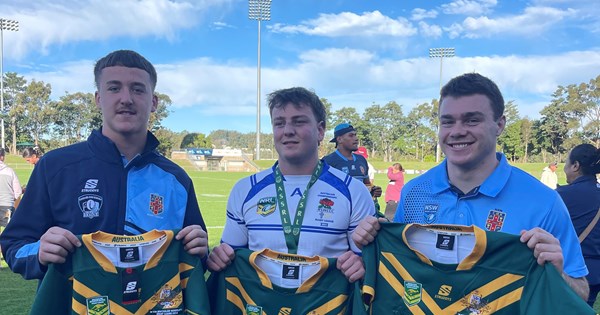 Sharks' trio become Australian Schoolboys stars on field