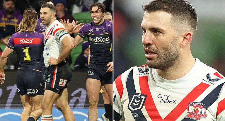 James Tedesco responds after Roosters cop massive blow to hopes of winning NRL premiership