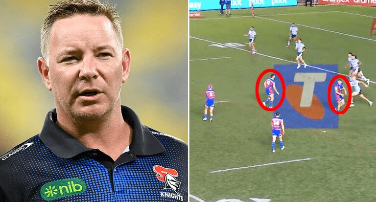 Adam O'Brien blows up at Knights golden point drama as contentious calls divide NRL world