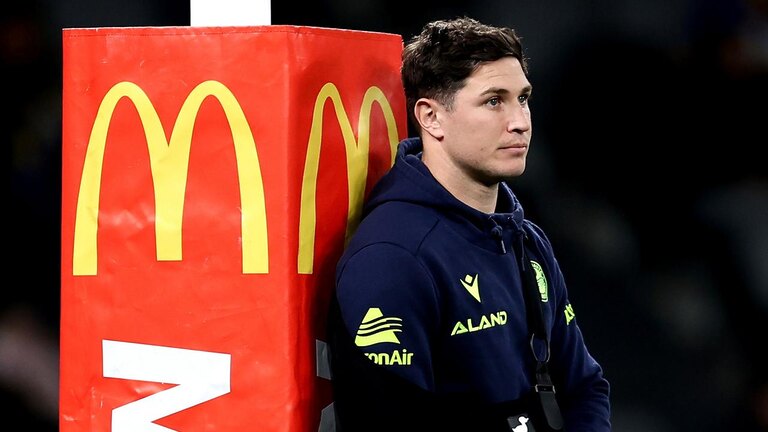 Mitchell Moses’ future at the Eels has been questioned. Picture: Brendon Thorne/Getty Images