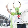 Raider fan Simon Tayoun was taunted by Canterbury supporters. Picture: Dylan Robinson