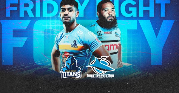 Cbus hosts Friday night footy showdown, Titans vs Sharks