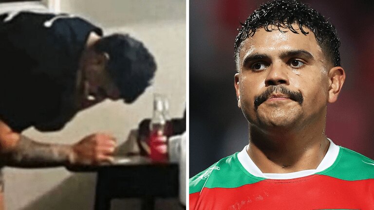 Brutal claim emerges over Latrell Mitchell's Rabbitohs absence after 'white substance' photo