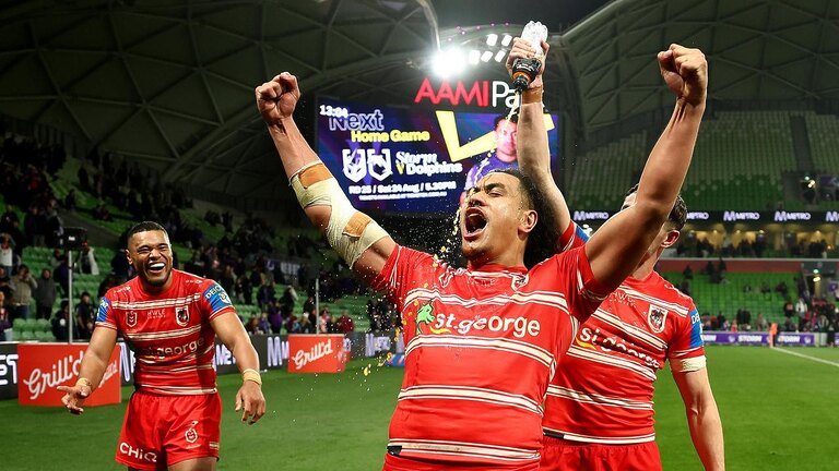 Dragon stuns Storm after 25-year minor premiership domination