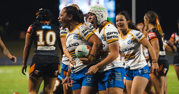 Eels grind to gritty win over Tigers