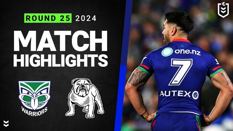 Exciting Match Highlights: NRL 2024 Warriors vs Bulldogs