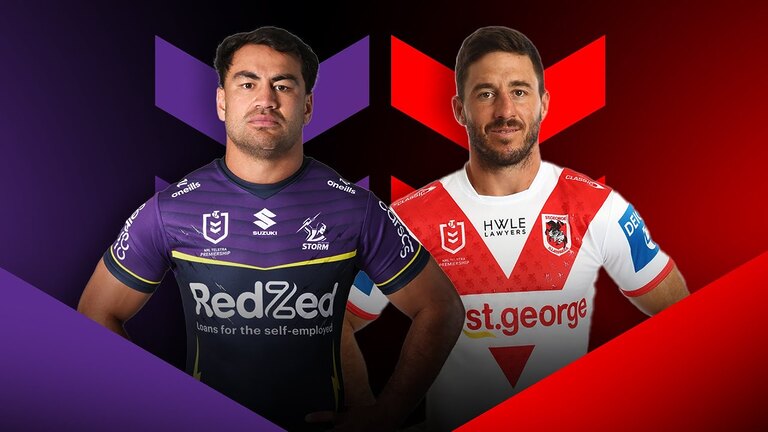 NRL 2024 | Storm v Dragons: Round 22 | Match Preview