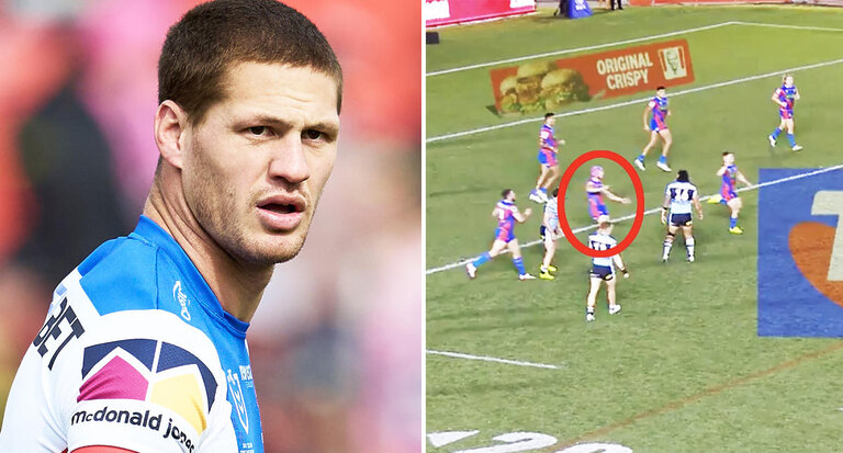 Kalyn Ponga's alarming act that shows the contentious NRL 'blockers' rule needs to go in the bin