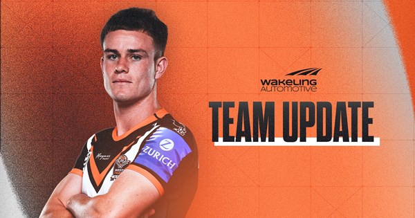 Team Update: NRL Round 25 vs Sea-Eagles