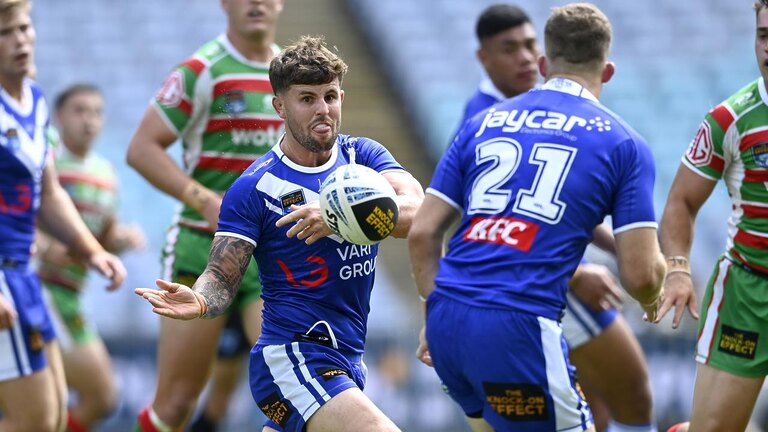 Toby Sexton started the year in reserve grade where he was able to work on a few things away from the bright lights of the NRL. Picture: NRL Photos