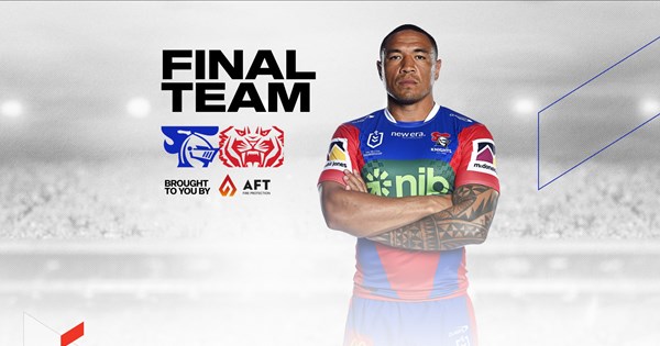 NRL Final Team: Knights v Tigers