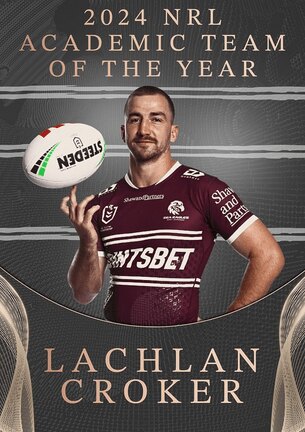 Lachlan Croker scores big in NRL Academic Team