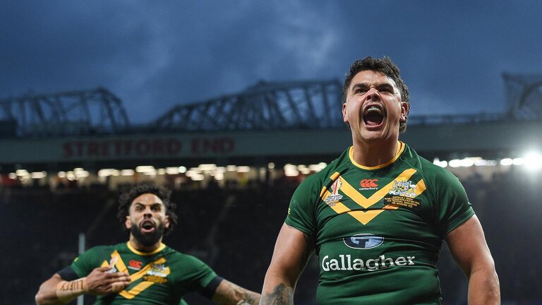 Latrell Mitchell is unlikely to be picked in the Australian squad for the Pacific Championships after another turbulent year on and off the field. Picture: NRL Photos