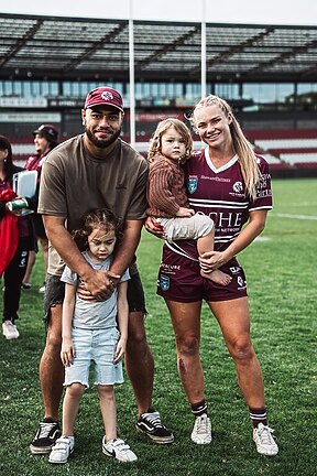 Riley McKay and family