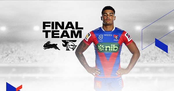 NRL Final Team: Rabbitohs v Knights