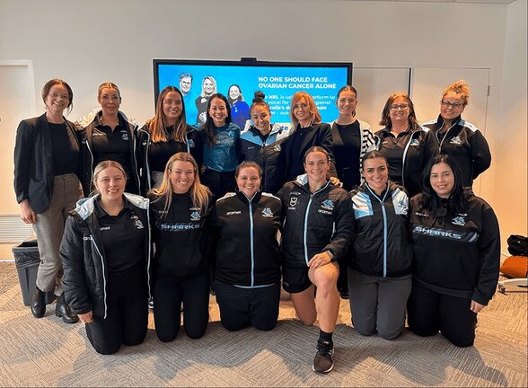 NRL Sharks unite with NRLW for Women's Round