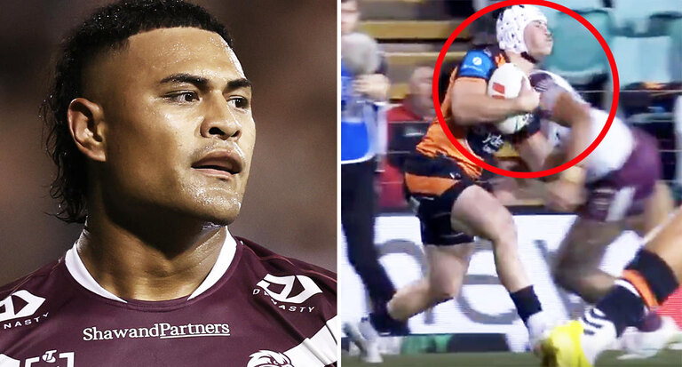 NRL makes call on Haumole Olakau’atu punishment after uproar over sin-binning in Manly loss