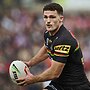 Nathan Cleary is now the most owned player in SuperCoach and the most captained player heading into Round 23. Picture: Getty Images